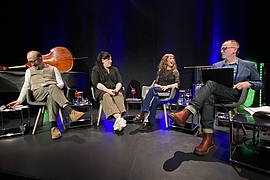 Romanhaus/Literaturfabrik: Meine Playlist mit Katja Lewina und Lena Schätte, 02.03.2026