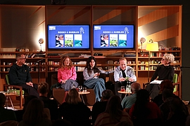 Books & Bubbles mit Antonia Baum, Alexa Hennig von Lange und Thilo Krause, 19.10.2026