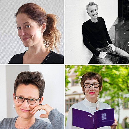Vanessa Betti (c) privat, Tobias Goldfarb (c) privat, Christine Knödler (c) Nell Killius, Karin Vach (c) PHHD-hoh